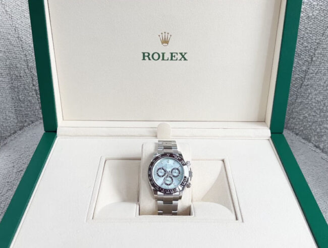 platinum watch