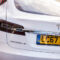 Tesla Number Plate